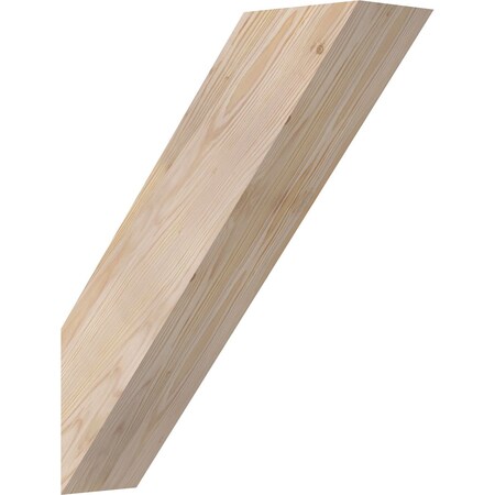 Ekena Millwork 5 1/2"W x 20"D x 24"H Traditional Smooth Knee Brace, Douglas Fir BRC06X20X24TRA00SDF